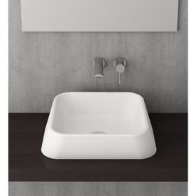 Bocchi Firenze Parlak Beyaz Asma Monoblok Lavabo