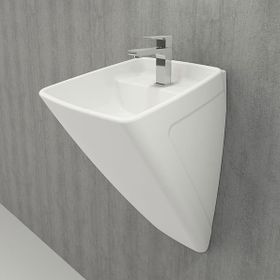 Bocchi Firenze Parlak Beyaz Asma Monoblok Lavabo