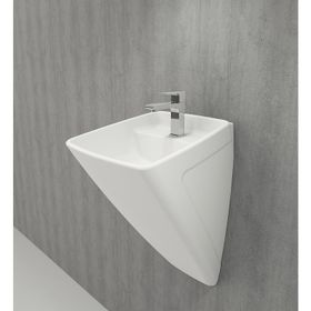 Bocchi Firenze Parlak Beyaz Asma Monoblok Lavabo