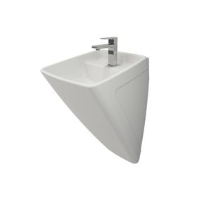 Bocchi Firenze Parlak Beyaz Asma Monoblok Lavabo