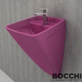 Bocchi Firenze Parlak Siyah Asma Monoblok Lavabo