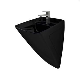 Bocchi Firenze Parlak Siyah Asma Monoblok Lavabo