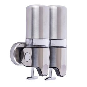 Bocchi İkili 450x2 Mat Paslanmaz Çelik Sıvı Sabunluk