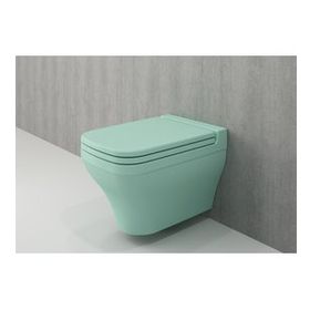 Bocchi Mat Mint Yeşil Kapak Hariç Scala Asma Klozet
