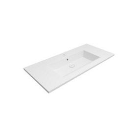 Bocchı Milano 100 cm Mat Beyaz Lavabo