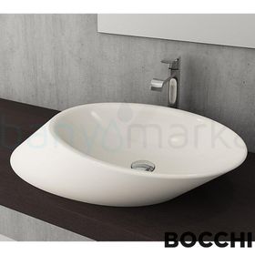 BOCCHI Milano 1021-014-0126 56 cm Bisküvi Çanak Lavabo
