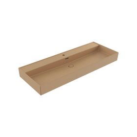 Bocchi Milano 120 cm Mat Kaşmir Etajerli Tezgah Üstü Asma Lavabo