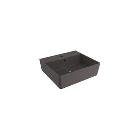 Bocchi Milano 50 cm Çanak Batarya Delikli Mat Antrasit Lavabo