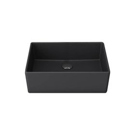 Bocchi Milano 50 cm Çanak Batarya Delikli Mat Kahve Lavabo