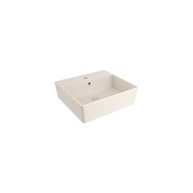 Bocchi Milano 50 cm Çanak Batarya Delikli Mat Yasemin Lavabo