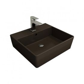 Bocchi Milano 50 cm Çanak Mat Kahve Lavabo