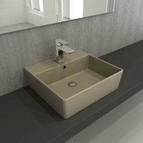 Bocchi Milano 50 cm Çanak Mat Kaşmir Lavabo