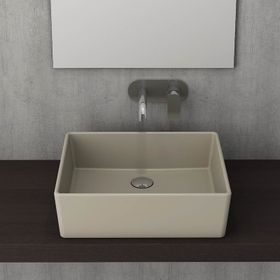 Bocchi Milano 50 cm Çanak Mat Kaşmir Lavabo
