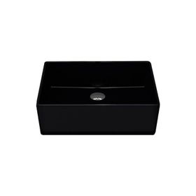 Bocchi Milano 50 cm Çanak Parlak Siyah Lavabo