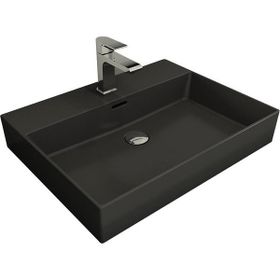 Bocchi Milano 60 cm Çanak Mat Antrasit Lavabo
