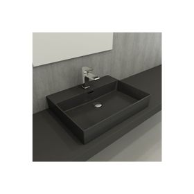 Bocchi Milano 60 cm Çanak Mat Antrasit Lavabo