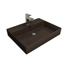 Bocchi Milano 60 cm Çanak Mat Kahve Lavabo