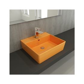 Bocchi Milano 60 cm Çanak Parlak Turuncu Lavabo