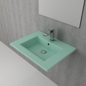Bocchi Milano Etajerli 60 cm Mat Gri Lavabo