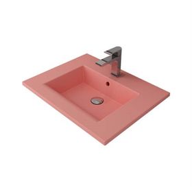 Bocchi Milano Etajerli 60 cm Mat Somon Lavabo