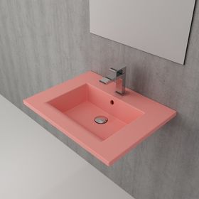 Bocchi Milano Etajerli 60 cm Mat Somon Lavabo