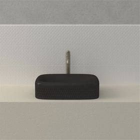 Bocchi New Age Tezgah Üstü 55 cm Mat Antrasit Lavabo