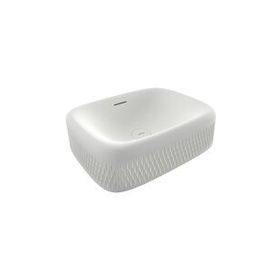 Bocchi New Age Tezgah Üstü 55 cm Mat Beyaz Lavabo
