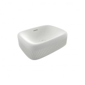 Bocchi New Age Tezgah Üstü 55 cm Mat Beyaz Lavabo