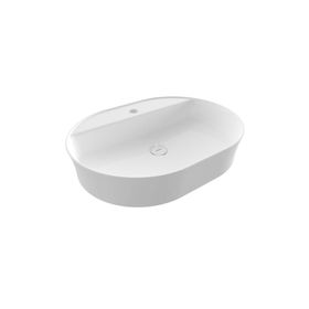 Bocchi Oval 60x45 cm Parlak Beyaz Slim Line