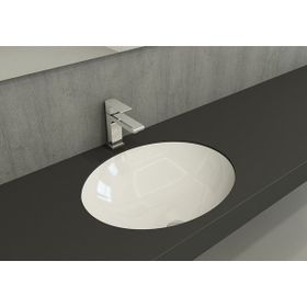 Bocchi Parma Tezgah Altı 56 cm Parlak Beyaz Lavabo