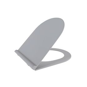 Bocchi Pure Slim Mat Gri Yavaş Kapanır Klozet Kapağı