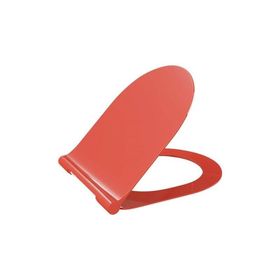 Bocchi Pure Slim Parlak Kırmızı Yavaş Kapanır Klozet Kapağı