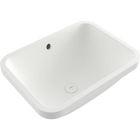 Bocchi Scala 55 cm Tezgahaltı Mat Beyaz Lavabo