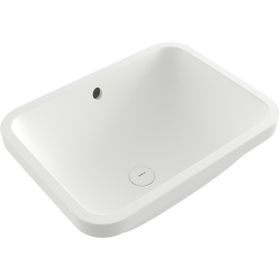 Bocchi Scala 55 cm Tezgahaltı Mat Beyaz Lavabo