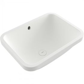 Bocchi Scala 55 cm Tezgahaltı Mat Beyaz Lavabo