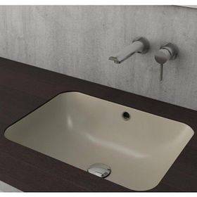 Bocchi Scala 55 cm Tezgahaltı Mat Kaşmir Lavabo