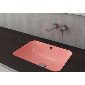 Bocchi Scala 55 cm Tezgahaltı Mat Sarı Lavabo