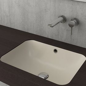 Bocchi Scala 55 cm Tezgahaltı Mat Yasemin Lavabo