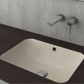 Bocchi Scala 55 cm Tezgahaltı Mat Yasemin Lavabo