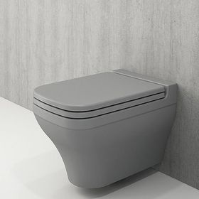 Bocchi Scala Arch Gri Asma Klozet ve Kapak