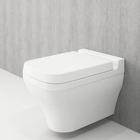 Bocchi Scala Arch Parlak Beyaz Asma Klozet ve Kapak