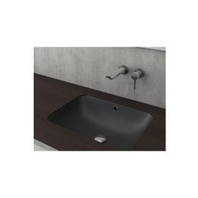 Bocchi Scala Mat Antrasit 55 cm Tezgah Altı Lavabo