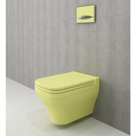Bocchi Scala Mat Sarı 55 cm Tezgah Altı Lavabo