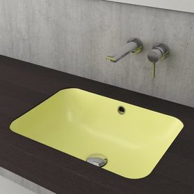 Bocchi Scala Mat Sarı 55 cm Tezgah Altı Lavabo