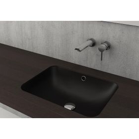 Bocchi Scala Mat Siyah 55 cm Tezgah Altı Lavabo