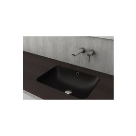 Bocchi Scala Mat Siyah 55 cm Tezgah Altı Lavabo