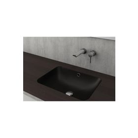Bocchi Scala Mat Siyah 55 cm Tezgah Altı Lavabo