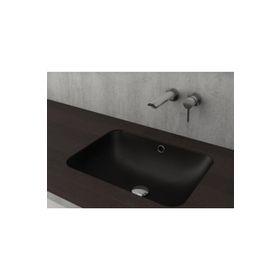 Bocchi Scala Mat Siyah 55 cm Tezgah Altı Lavabo