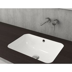 Bocchi Scala Parlak Beyaz 55 cm Tezgah Altı Lavabo