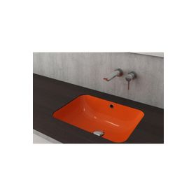 Bocchi Scala Parlak Turuncu 55 cm Tezgah Altı Lavabo